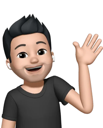 Memoji of Jean Paul Fernandez waving