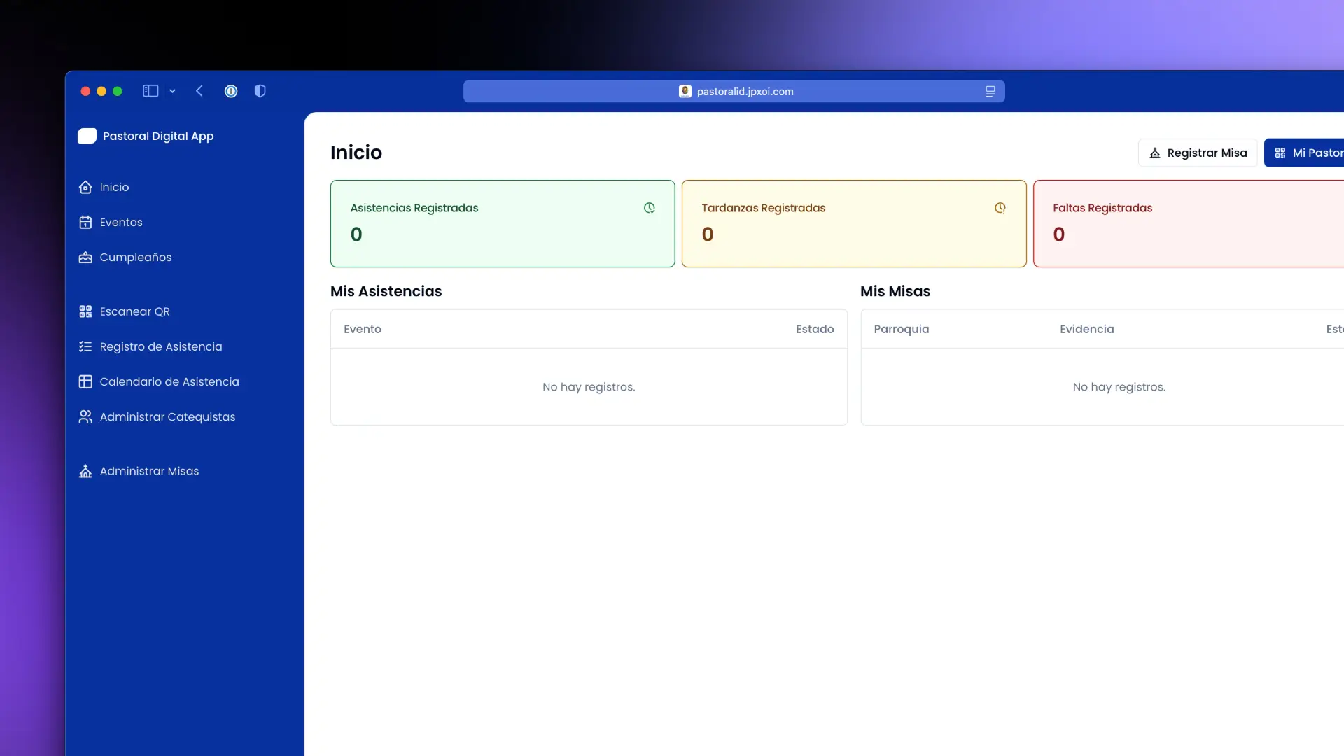 Pastoral Digital App | Digital ID & Attendance Platform